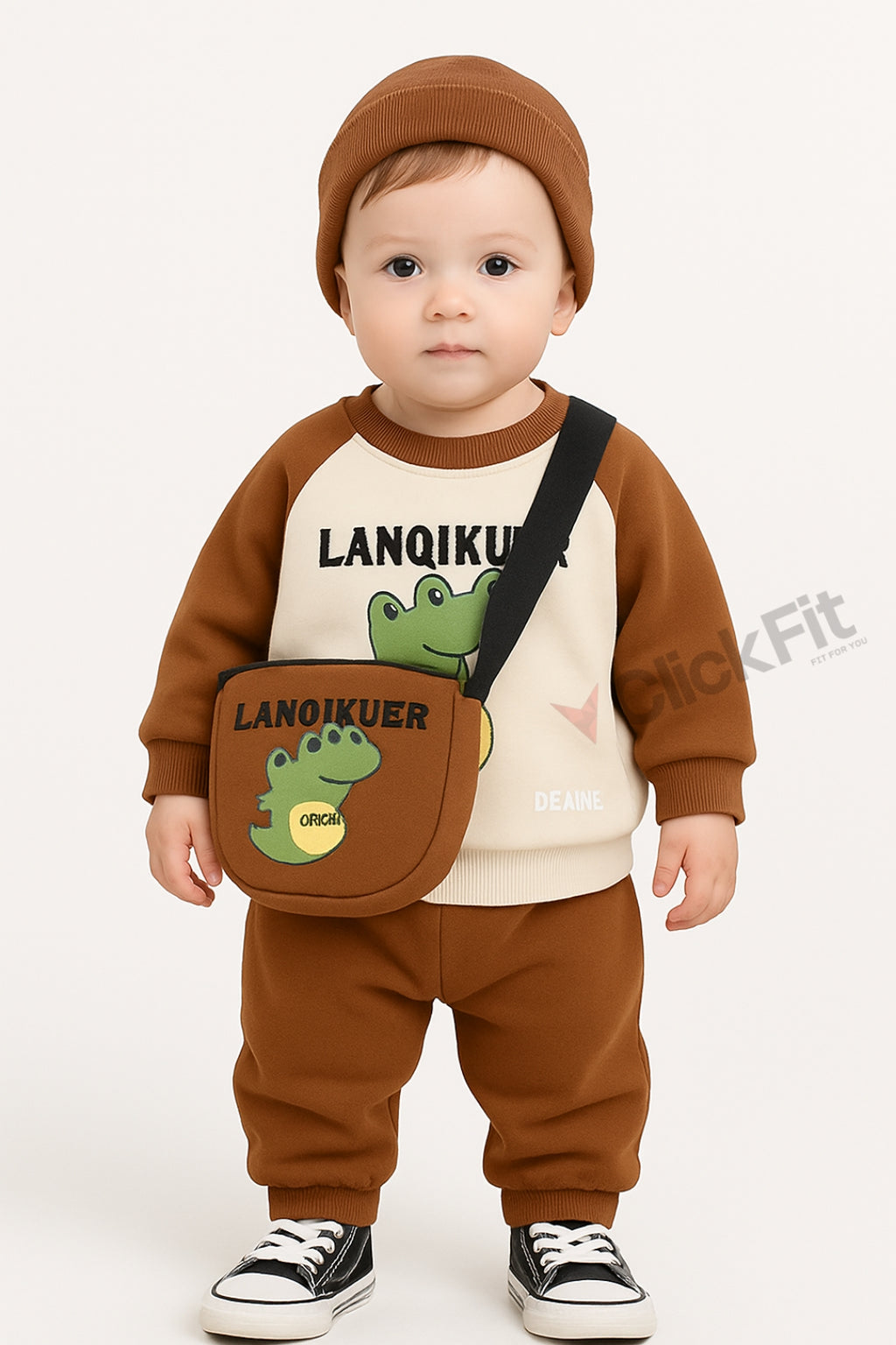 2piece dress with cross body bag